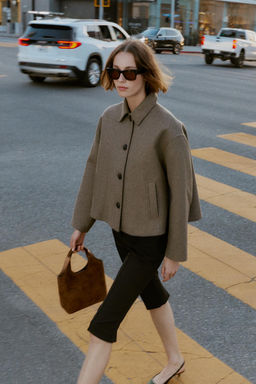 SHORT WOOL COAT - Zara фото 6