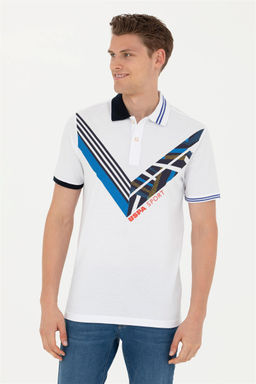 Мужская белая футболка