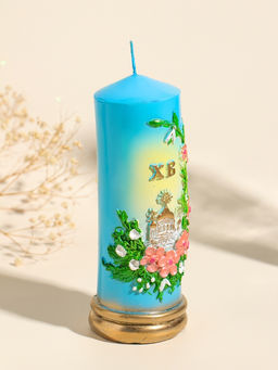 Свеча декоративная Пасхальный столбик, 6?15.5 см, 250 г