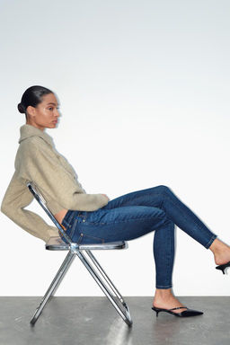 Z1975 MID-WAIST SKINNY FIT JEANS - Zara фото 14