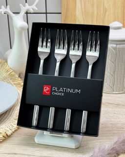 Набор 4 десертные вилки Platinum Сhoice СТМ TR-9914