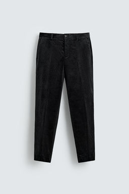 CORDUROY SUIT TROUSERS - Zara фото 6