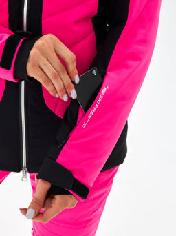 Женская горнолыжная / сноубордическая мембранная куртка Alpha Endless Peak Tech_3 Фуксия  фото 39