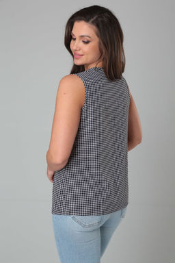 Блуза Modema 216/5 гусиная лапка  фото 3