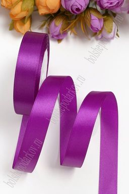 Лента атласная 2 см*25 ярд (SF-1358) темно-сиреневый №029