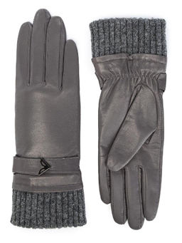 Перчатки женские ш+каш. IS01490 grey - Eleganzza фото 2