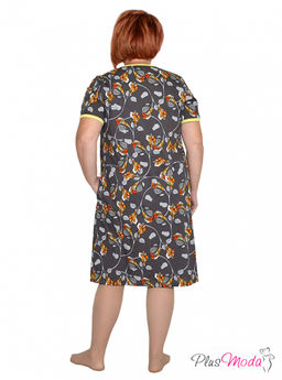 Халат Модель №1340 размеры 44-84 - Plusmoda фото 6