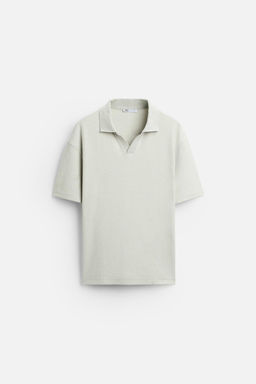 TEXTURED POLO SHIRT - Zara фото 34