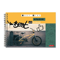 Светоч Альбом для рисования, 100 г/м2 A4 29 х 20.5 см 6 шт. на гребне 40 л. 40АЛГР4_000237 Будь лучшим