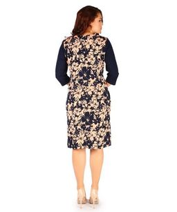 Платье 410 кремовые цветы - Novita фото 3