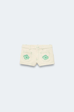 2-14 A?OS/ SHORT PESPUNTES FLORES LIMITED EDITION / Estampado