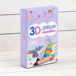 3D ручка Тигрёнок, работа с пластиком PLA, USB кабель питания, голубая - Simaland фото 8