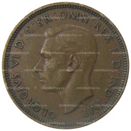 1/2 пенни 1938 года Австралия