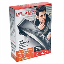 Машинка для стрижки DELTA LUX 7Вт, арт. DЕ-4201