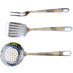 40453 Набор кухонных принадлежностей 7пр на подставке нерж/ст MB (х12) - Mayer&boch фото 5