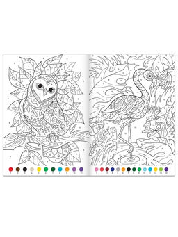 Раскраски по номерам Для девочек, набор 4 шт., по 16 стр.