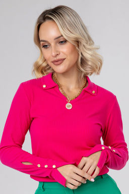 Блузка женская 4237/10/Фуксия - Rise фото 5