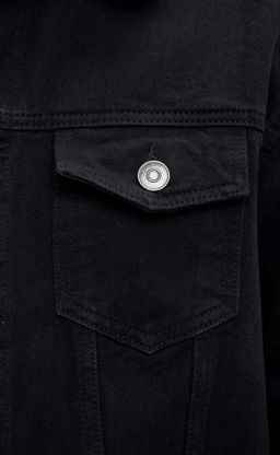 Куртка джинс P011-1336 black