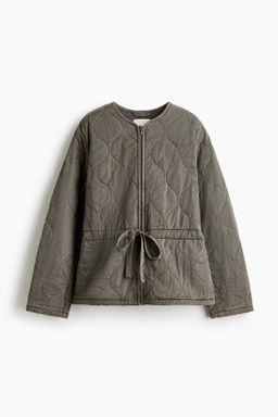 Chaqueta acolchada de sarga