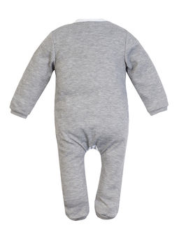 Комбинезон ясельный серый бабочка