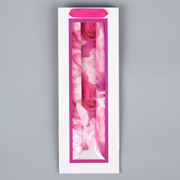 Пакет подарочный под бутылку, упаковка, «В этот день можно всё!», 36×13×10 см