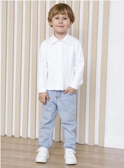 Рубашка кулирка с лайкрой 1649100201 - Youlala фото 5