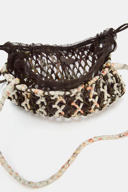 BRAIDED KNIT MINI BAG - Zara фото 8