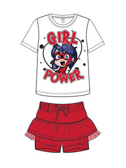 Комплект PlayToday для девочки футболка и юбка-шорты Ladybug в ассортименте  фото 10