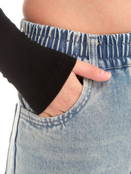 Джинсы-палаццо для девочек - СИНЯЯ МОДА фото 16