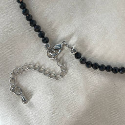 Бусы из Шпинели и Горного Хрусталя 38 см +