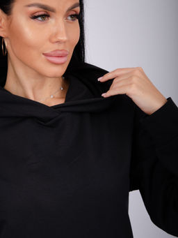 Худи Ханна, футер 2-х нитка начес - Малина фото 7