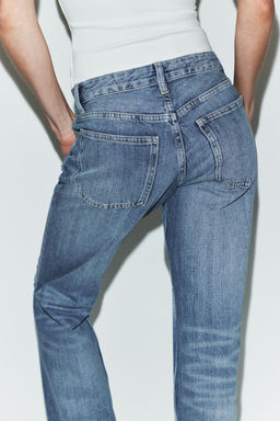 TRF MID-WAIST BAGGY JEANS - Zara фото 15