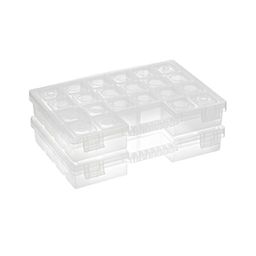 Gamma Коробка для шв. принадл. OM-009 пластик 28.5 x 20 x 5 см СК/Распродажа прозрачный