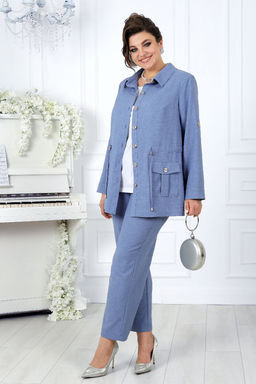 Платье Ninele 7431-Р темно-синий - Mira fashion фото 1620