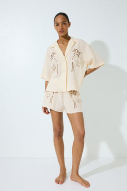 Broderie anglaise shorts - H&m фото 6