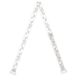 Бретели (пара) Gamma BR-1021 в пакете 10 мм 10 пар СК/Распродажа под золото