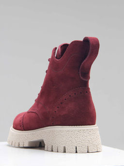 Ботинки EDART 338.1541 be. бордо замша/шерсть - Ed'art фото 12