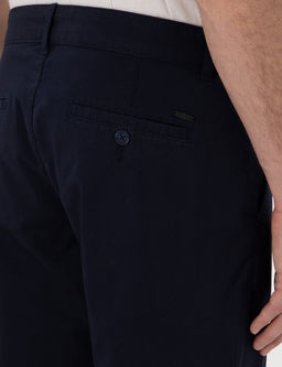 Lacivert Regular Fit Basic Kanvas Pantolon