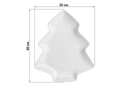 Блюдо 700 мл 30*25*3,5 см Елочка - Elan gallery фото 2