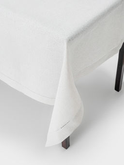 Скатерть, 160х160 см, полиэстер, серая, Cord - Anna lafarg фото 2