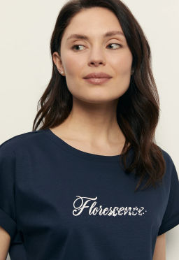 Футболка женская из мерсеризованного хлопка Finn Flare FSF110100 101  фото 6