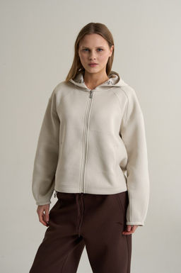 Толстовка на молнии Бежевый ICONIC Knit Track Top