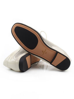 03-H17C-30NX LT. BEIGE Полуботинки женские (натуральная кожа)