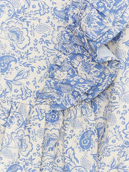 Bisiklet Yaka Uzun Kollu K?z Bebek Elbise - Waikiki фото 2