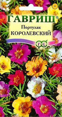Портулак Королевский, смесь 0,1г (г) серия Альпийская горка