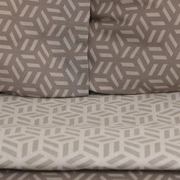 Постельное бельё Этель 2 сп Cubo 175х215 см, 200х220 см, 70х70 см -2 шт, бязь  фото 4