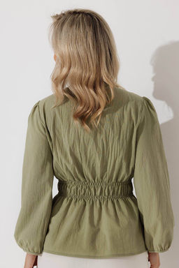 Блузка 4396/01/Оливковый