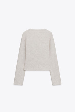 SOFT BUTTON CARDIGAN - Zara фото 13