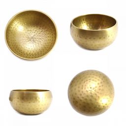 Чаша поющая литая в точку из 7 металлов 601-800g d-12cm h-7-8cm Целительная ХРУПКОЕ