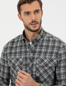 Ye_il Regular Fit Uzun Kollu G_mlek